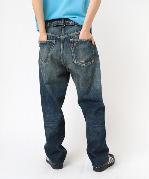 RNA(アールエヌエー)の「R4350 ビンテージジーンズ(デニムパンツ・レディース・ダークインディゴブルー/ライトインディゴブルー/インディゴブルー/ブルー系その他・MEDIUM)」の6枚目の写真