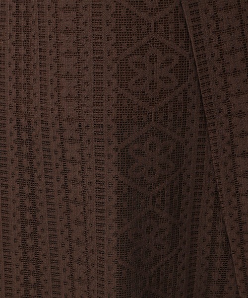 LAKOLE（ラコレ）の「2WAY総レースキャミワンピース / 498555（ワンピース・レディース・ブラウン/ブラック/アイボリー・FREE）」の22枚目の写真