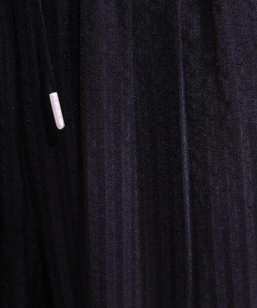 Cutie Blonde(キューティーブロンド)の「【セットアップ可能/ひんやり/吸水速乾】サッカーストライプイージーパンツ(その他パンツ・レディース・ブラウン系その他3/ネイビー系2/ブラック系2・03/02/01/04)」の8枚目の写真