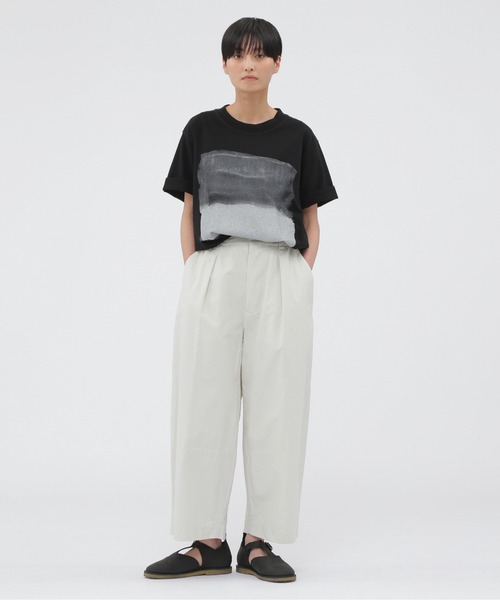 LIGHT COTTON JERSEY TOP（Tシャツ/カットソー）｜MHL