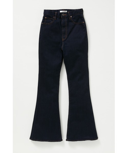 【美品】 MOUSSY HW Rebirth FLARE 23インチ ブラック moussy HW Rebirth FLARE フレアデニム マウジー 23 - メルカリ