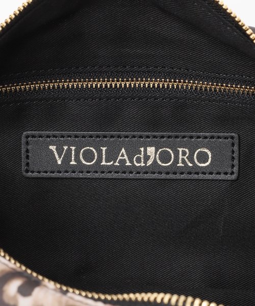 Spick & Span（スピックアンドスパン）の「《WEB限定》VIOLAd’ORO / ヴィオラドーロ BIANCAナイロンショルダー(レオパード)（ショルダーバッグ・レディース・キャメル・FREE）」の9枚目の写真