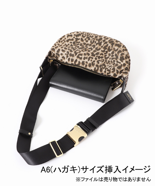 Spick & Span（スピックアンドスパン）の「《WEB限定》VIOLAd’ORO / ヴィオラドーロ BIANCAナイロンショルダー(レオパード)（ショルダーバッグ・レディース・キャメル・FREE）」の7枚目の写真