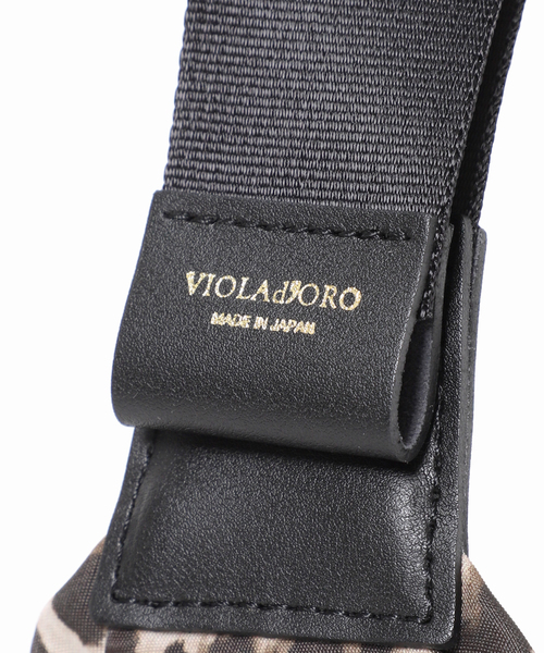 Spick & Span（スピックアンドスパン）の「《WEB限定》VIOLAd’ORO / ヴィオラドーロ BIANCAナイロンショルダー(レオパード)（ショルダーバッグ・レディース・キャメル・FREE）」の5枚目の写真