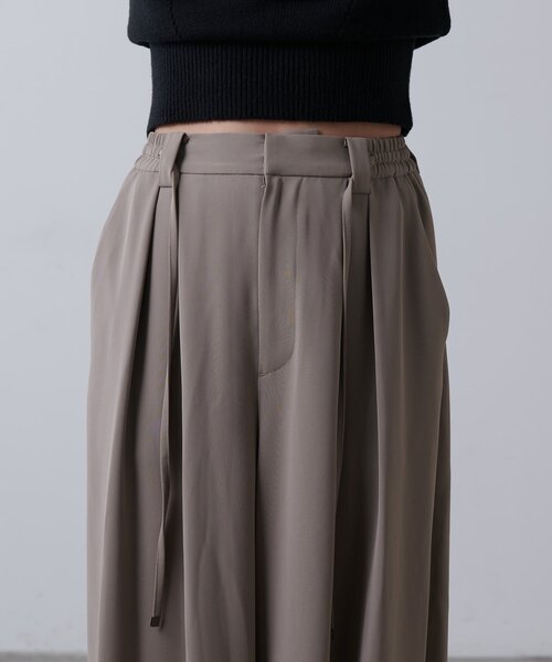 Lui's（ルイス）の「バルーンパンツ（その他パンツ・レディース・モカ/ブラック・FREE）」の6枚目の写真