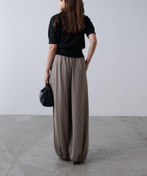 Lui's（ルイス）の「バルーンパンツ（その他パンツ・レディース・モカ/ブラック・FREE）」の17枚目の写真