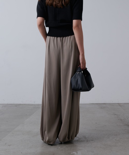 Lui's（ルイス）の「バルーンパンツ（その他パンツ・レディース・モカ/ブラック・FREE）」の11枚目の写真