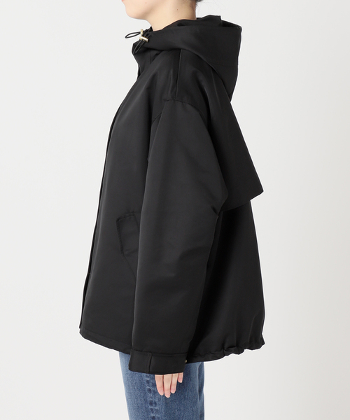 Spick and span黒フード付き マウンテンパーカー Spick & Span｜《WEB限定追加》撥水マウンテンパーカー