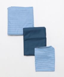 Fun & Daily（ファンアンドデイリー）の「F&D : 3ピース ストライプ ベッドカバー 枕カバー 寝具（シングルサイズ）（寝具）」