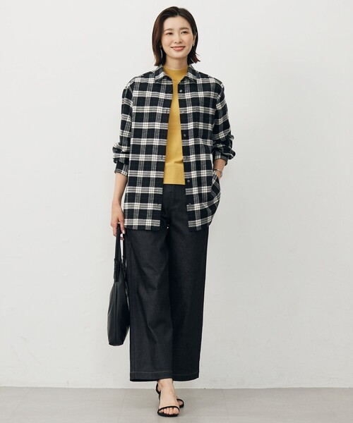 J.PRESS Ladies(J.プレス レディス)の「【人気のため新色追加】PRINCE ハイネック ニット(ニット/セーター・レディース・ライトグレー系/ベージュ系/ダルブルー系/ブラック系/イエロー系/ホワイト系/ベージュ系1/ライトグリーン/ふじ色系/ピンク系2・SMALL)」の21枚目の写真