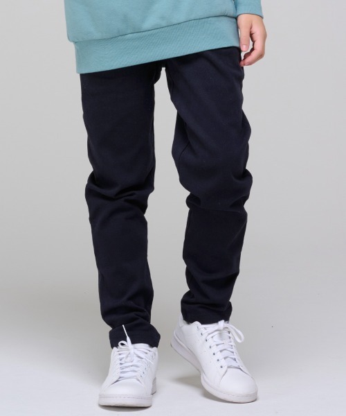 KRIFF MAYER Kid's Collection（クリフメイヤーキッズコレクション）の「綿起毛テーパードパンツ（チノパンツ・キッズ・カーキ/チャコール/ベージュ/ネイビー・170/150/140/130/120/160）」の4枚目の写真