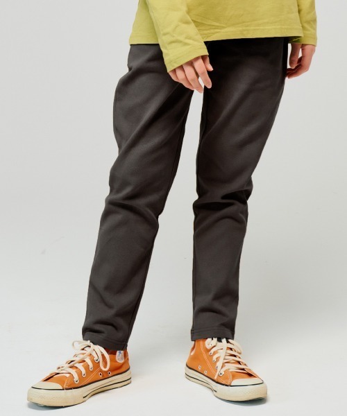 KRIFF MAYER Kid's Collection（クリフメイヤーキッズコレクション）の「綿起毛テーパードパンツ（チノパンツ・キッズ・カーキ/チャコール/ベージュ/ネイビー・170/150/140/130/120/160）」の2枚目の写真