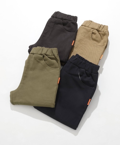 KRIFF MAYER Kid's Collection（クリフメイヤーキッズコレクション）の「綿起毛テーパードパンツ（チノパンツ・キッズ・カーキ/チャコール/ベージュ/ネイビー・170/150/140/130/120/160）」の10枚目の写真