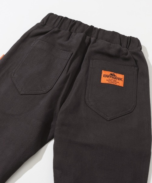 KRIFF MAYER Kid's Collection（クリフメイヤーキッズコレクション）の「綿起毛テーパードパンツ（チノパンツ・キッズ・カーキ/チャコール/ベージュ/ネイビー・170/150/140/130/120/160）」の17枚目の写真