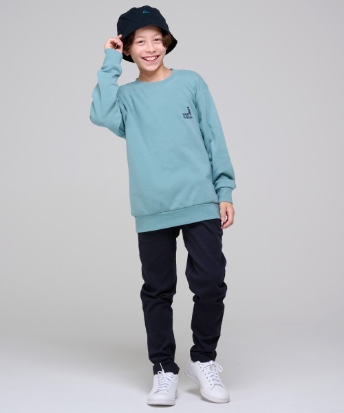 KRIFF MAYER Kid's Collection（クリフメイヤーキッズコレクション）の「綿起毛テーパードパンツ（チノパンツ・キッズ・カーキ/チャコール/ベージュ/ネイビー・170/150/140/130/120/160）」の22枚目の写真