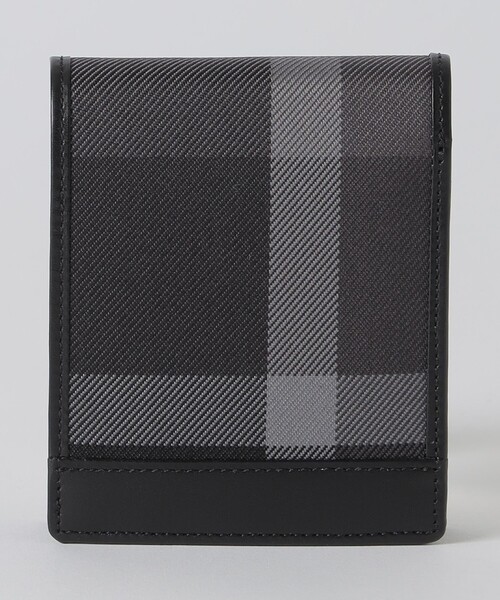 セール】トーナルクレストブリッジチェックコインウォレット（財布