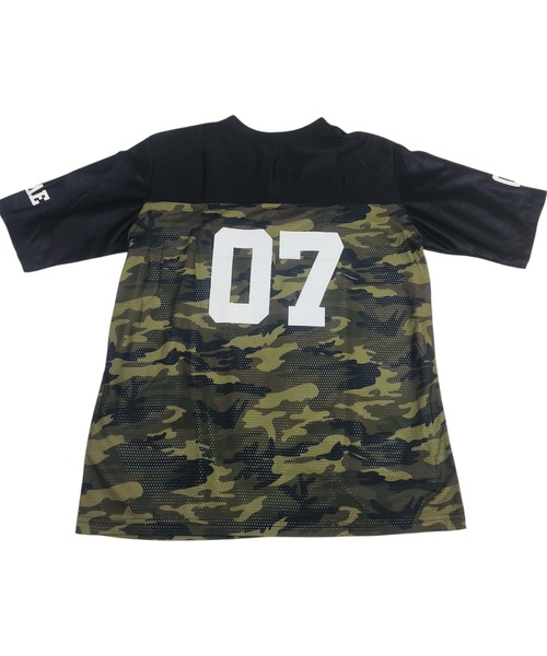 VIBGYOR（ヴィブジョー）の「【lulufa】メッシュ切り替えナンバリングゲームシャツ(CZ)（Tシャツ/カットソー・レディース・ブラック・LARGE/MEDIUM）」の7枚目の写真