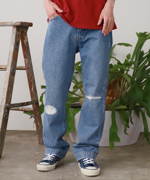 【新品】REMI RELIEF レミレリーフ 別注ブーツカットデニムパンツ REMI RELIEF（レミレリーフ）の「REMI RELIEF(レミレリーフ