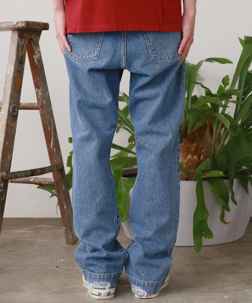 REMI RELIEF(レミレリーフ)の「REMI RELIEF/レミレリーフ 14OZ DENIM 5Pkt パンツ(リペア)デニムパンツ(デニムパンツ・メンズ・ブルー・L/M)」の17枚目の写真