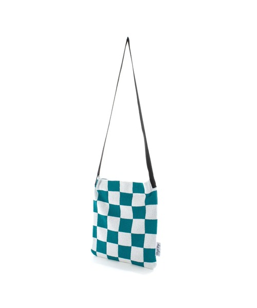 ROOPTOKYO(ループトウキョウ)の「Dept Pop/デプトポップ CHECKERED KNIT BAG ショルダーバッグ 秋物 秋服 2026年秋冬(ショルダーバッグ・レディース・グリーン/ブラック・FREE)」の9枚目の写真