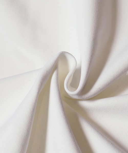 coca（coca）（コカ）の「シルキータッチ袖ギャザートップス（Tシャツ/カットソー・レディース・ホワイト/ブラック・M/L/S）」の9枚目の写真