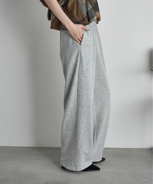 THE YOn(ザヨン)の「フリルベルト付きスウェットイージーパンツ(スウェットパンツ・レディース・グレー/ピンク/カーキブラウン・FREE)」の16枚目の写真