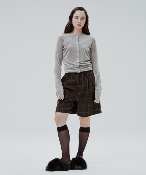 ADAM ET ROPE'（アダムエロペ）の「ボリュームファーサンダル（サンダル・レディース・ダークブラウン/ブラック・36/37/38）」の19枚目の写真