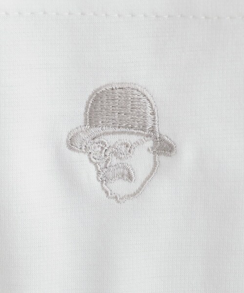 TAKEO KIKUCHI(タケオキクチ)の「【COOL CITY WEAR】ワンポイント刺しゅう ポケットTシャツ /接触冷感(Tシャツ/カットソー・メンズ・ホワイト/ボルドー/ブルー・02/03/04)」の15枚目の写真