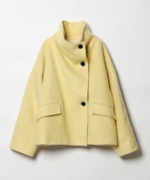 美品　DES PRES イエローチェスターコート　シャギー 美品 DES PRES イエローチェスターコート シャギー - メルカリ