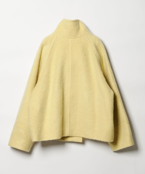 EMMEL REFINES＞EM スタンド シャギー ショートコート