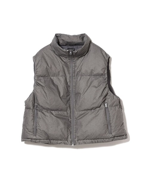 BEAMS（ビームス）の「ワイドフィット フェード ダウンベスト（ベスト・メンズ・グレー/オリーブ・XL/L/M/S）」の12枚目の写真