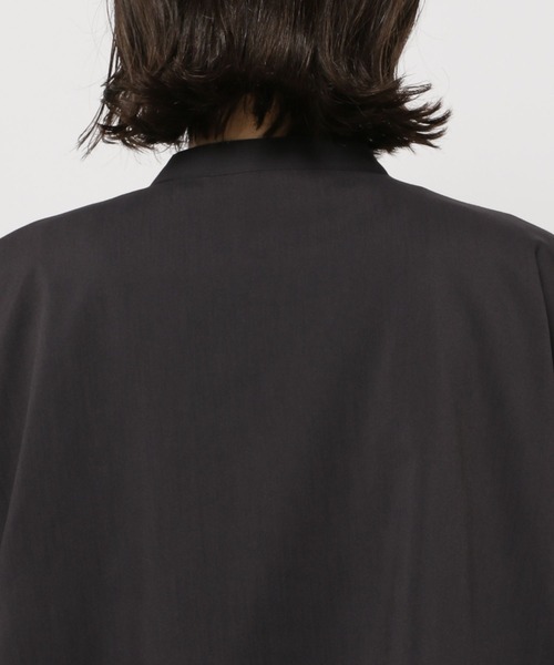 ニコアンド メイクスタッフerinkoこなれポンチョブラウス黒ブラック新品 niko and… ブラウス シャツ 「NKJ 2025SS」FRILL BOLERO BLOUSE