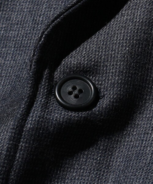 BEAMS PLUS（ビームスプラス）の「ダブルウィーブ ウール 3ボタンジャケット ボックスフィット（テーラードジャケット・メンズ・チャコールグレー/ネイビー・M/S/L）」の20枚目の写真