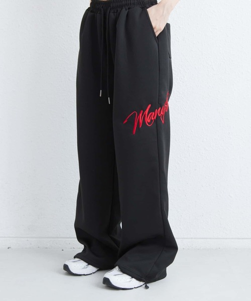 MAISON DE THERESE（メゾン ド テレーズ）の「ロゴスウェットワイドパンツ（その他パンツ・レディース・ブラック/Cream/グレー・FREE）」の21枚目の写真