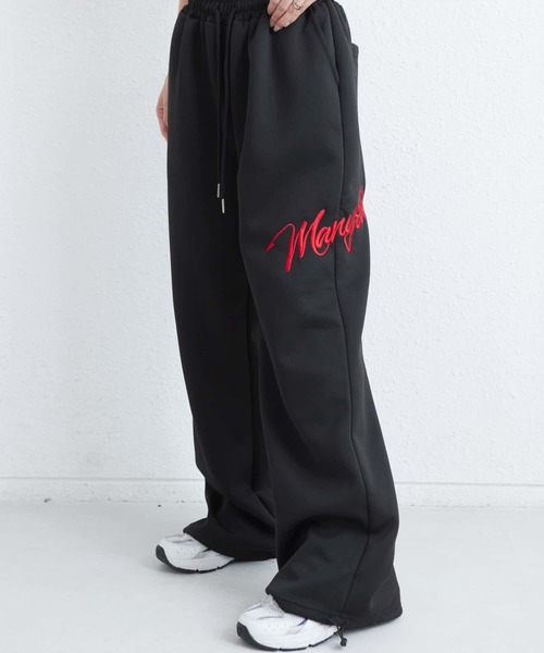 MAISON DE THERESE（メゾン ド テレーズ）の「ロゴスウェットワイドパンツ（その他パンツ・レディース・ブラック/Cream/グレー・FREE）」の22枚目の写真