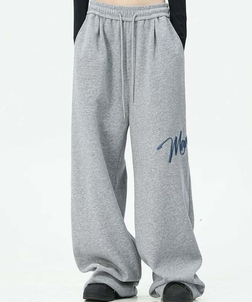 MAISON DE THERESE（メゾン ド テレーズ）の「ロゴスウェットワイドパンツ（その他パンツ・レディース・ブラック/Cream/グレー・FREE）」の18枚目の写真
