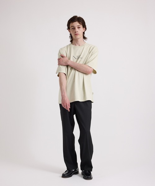 Saturdays NYC（サタデーズ ニューヨークシティ ）の「Slash SNYC Surf Relaxed SS Tee（Tシャツ/カットソー・メンズ・キナリ/チャコールグレー/イエロー・L/M/S/XL）」の13枚目の写真