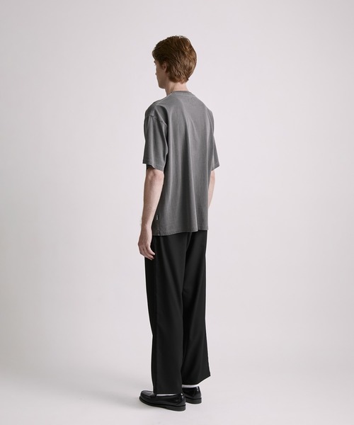 Saturdays NYC（サタデーズ ニューヨークシティ ）の「Slash SNYC Surf Relaxed SS Tee（Tシャツ/カットソー・メンズ・キナリ/チャコールグレー/イエロー・L/M/S/XL）」の7枚目の写真