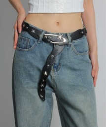 IMARI（イマリ）の「【 IMARI / イマリ 】 メタルロゴ スタッズ ドロップ ベルト #_（ベルト・メンズ）」