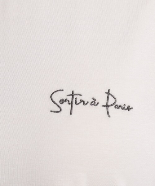 DRESKIP（ドレスキップ）の「【S-LL/ひんやり/二の腕カバー】華やかさをプラスする お袖フリルTシャツ（Tシャツ/カットソー・レディース・ベージュ系その他3/チャコールグレー/オフホワイト/ブラック系/ホワイト系7/グリーン系その他5・01/04/03/02）」の14枚目の写真