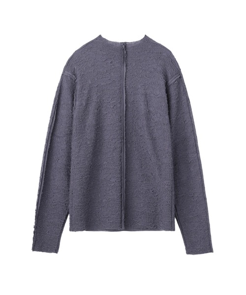 セール】WOOL JACQUARD CUT-OUT TURTLE NECK TOP（Tシャツ/カットソー