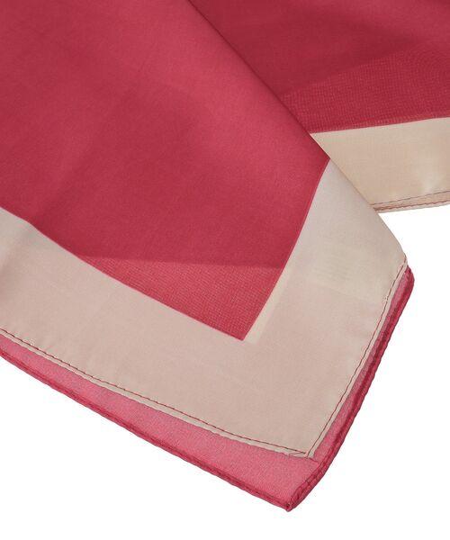 Green　Parks（グリーンパークス）の「・スクエアパターンスカーフ 70×70（バンダナ/スカーフ・レディース・レッド/グリーン・FREE）」の11枚目の写真