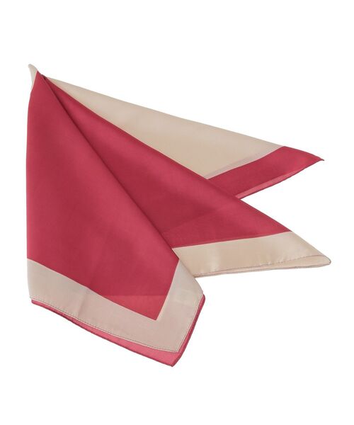 Green　Parks（グリーンパークス）の「・スクエアパターンスカーフ 70×70（バンダナ/スカーフ・レディース・レッド/グリーン・FREE）」の16枚目の写真