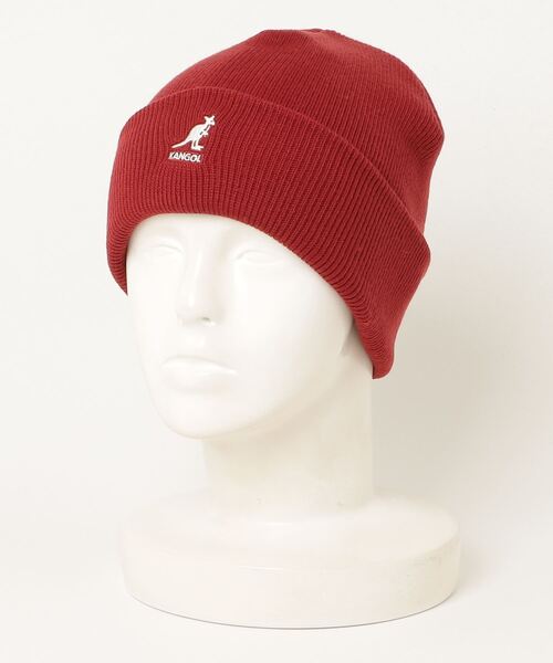 KANGOL(カンゴール)の「【T13】【KANGOL/カンゴール】Kangol Acrylic Cuff Pull-On Beanie K2978(ニットキャップ/ビーニー・メンズ・キャメル/オレンジ/レッド/その他・FREE)」の1枚目の写真