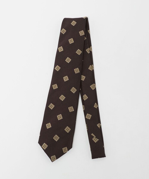 green label relaxing（グリーンレーベルリラクシング）の「＜Alessandro Masi＞8.0cm コモン1 ネクタイ（ネクタイ・メンズ・ダークブラウン/パープル/ネイビー・FREE）」の2枚目の写真