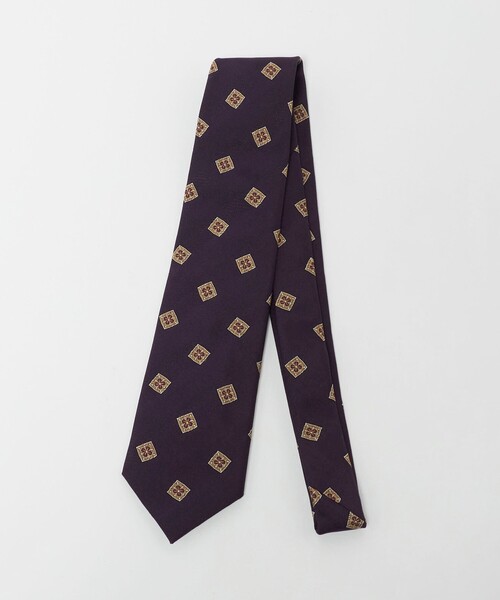 green label relaxing（グリーンレーベルリラクシング）の「＜Alessandro Masi＞8.0cm コモン1 ネクタイ（ネクタイ・メンズ・ダークブラウン/パープル/ネイビー・FREE）」の3枚目の写真