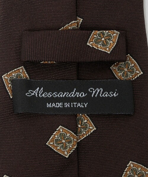 green label relaxing（グリーンレーベルリラクシング）の「＜Alessandro Masi＞8.0cm コモン1 ネクタイ（ネクタイ・メンズ・ダークブラウン/パープル/ネイビー・FREE）」の7枚目の写真