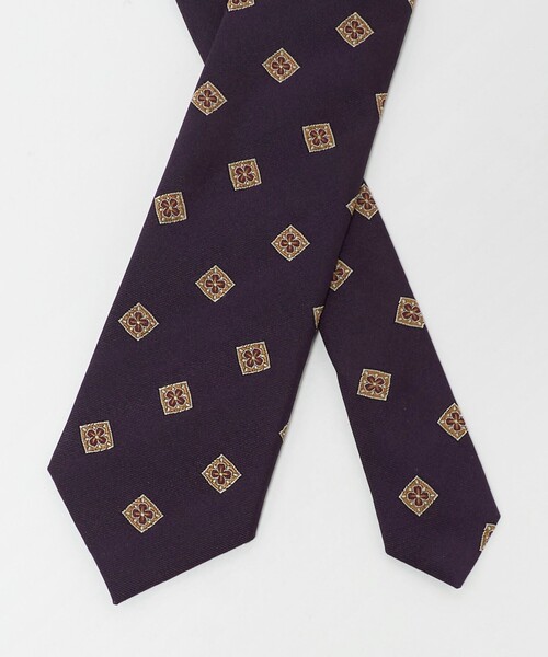 green label relaxing（グリーンレーベルリラクシング）の「＜Alessandro Masi＞8.0cm コモン1 ネクタイ（ネクタイ・メンズ・ダークブラウン/パープル/ネイビー・FREE）」の8枚目の写真