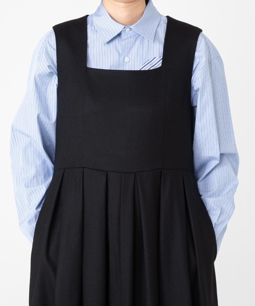 セール】門倉太久斗/22世紀ジェダイ wool midi dress（ワンピース