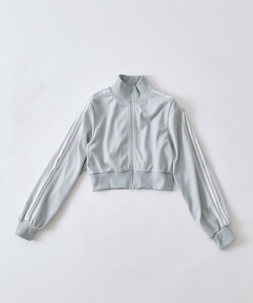 OLIVE des OLIVE（オリーブデオリーブ）の「ショートトラックジャケット（ジャージ・レディース・トップグレー/サックスブルー/ブラック・FREE）」の17枚目の写真